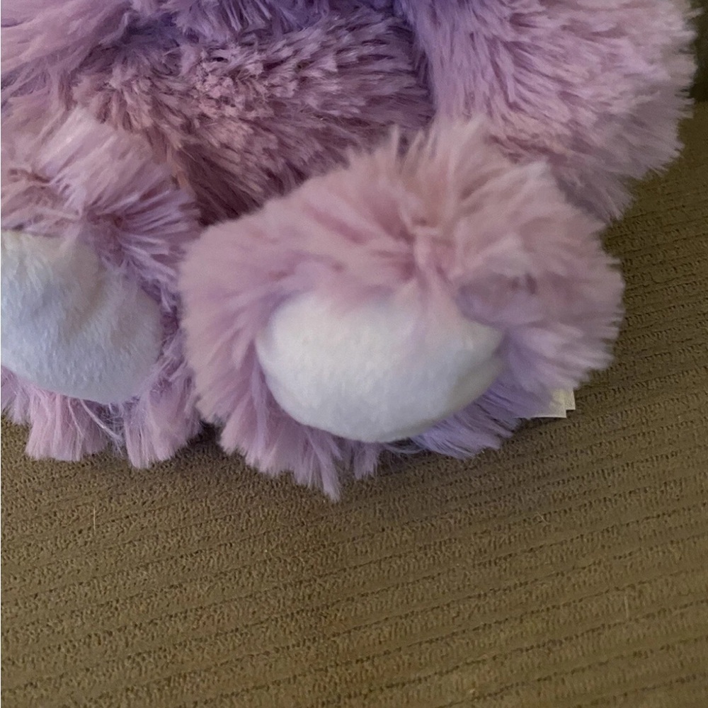 Warmies Purple Plush Hippo Toy - Picture 5 of 16
